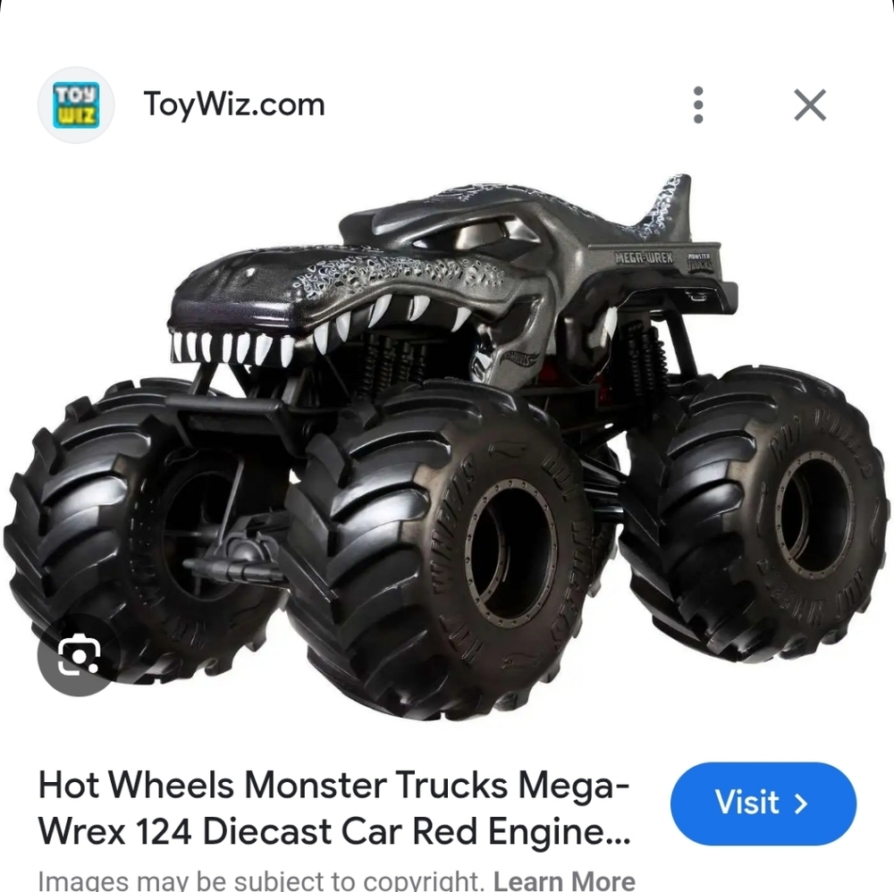 Hot Wheels Monster Truck Mega Wrex